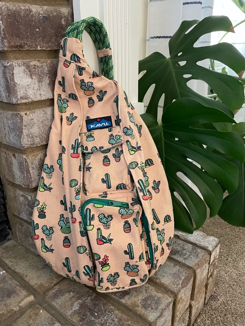 KAVU Rope Bag, Cactus/succulent pattern - Picture 8 of 8